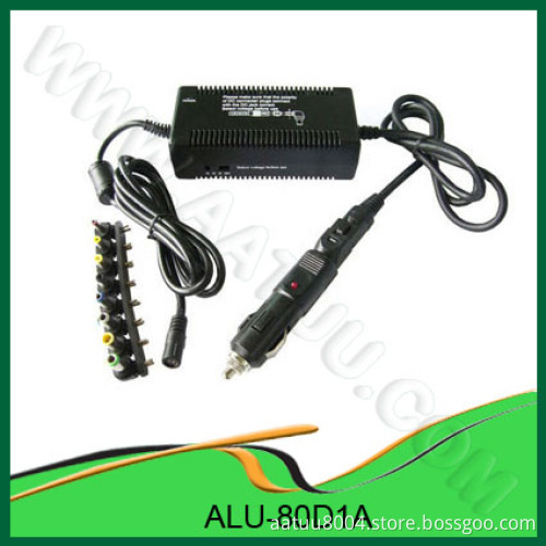 DC 80W Universal Laptop Charger for Car,Airplane use